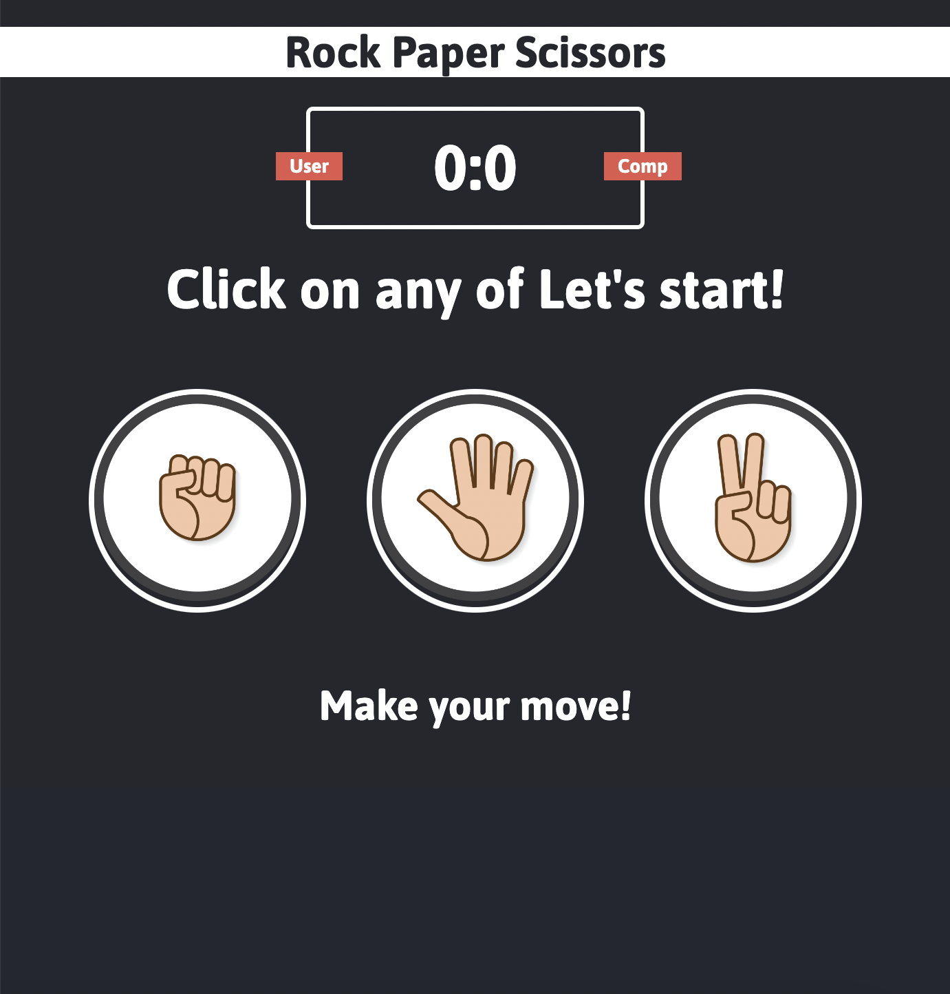 Rock-paper-scissors